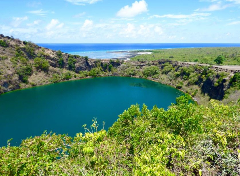Lac Salé (Salt Lake), Grande Comore, Comoros